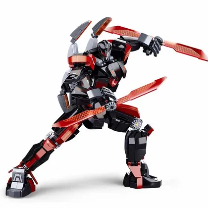 P.R. Mecha Double Swords (M38-B1120)
