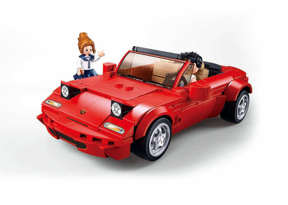 Classic 80’s Sports Car () 264 PCS (M38-B1128)