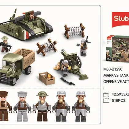WW1 Mark 1 British Tank Battlefield (M38-B1296)