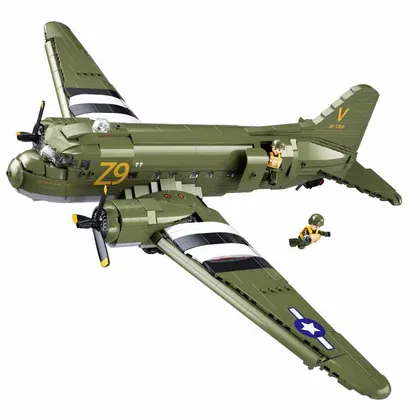 C-47 WW2 Dakota Skytrain Troop Transport - Sluban (M38-B1366)