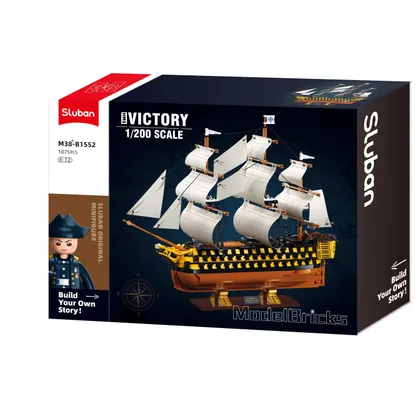 Hms Victory Sailing Battleship (M38-B1552)