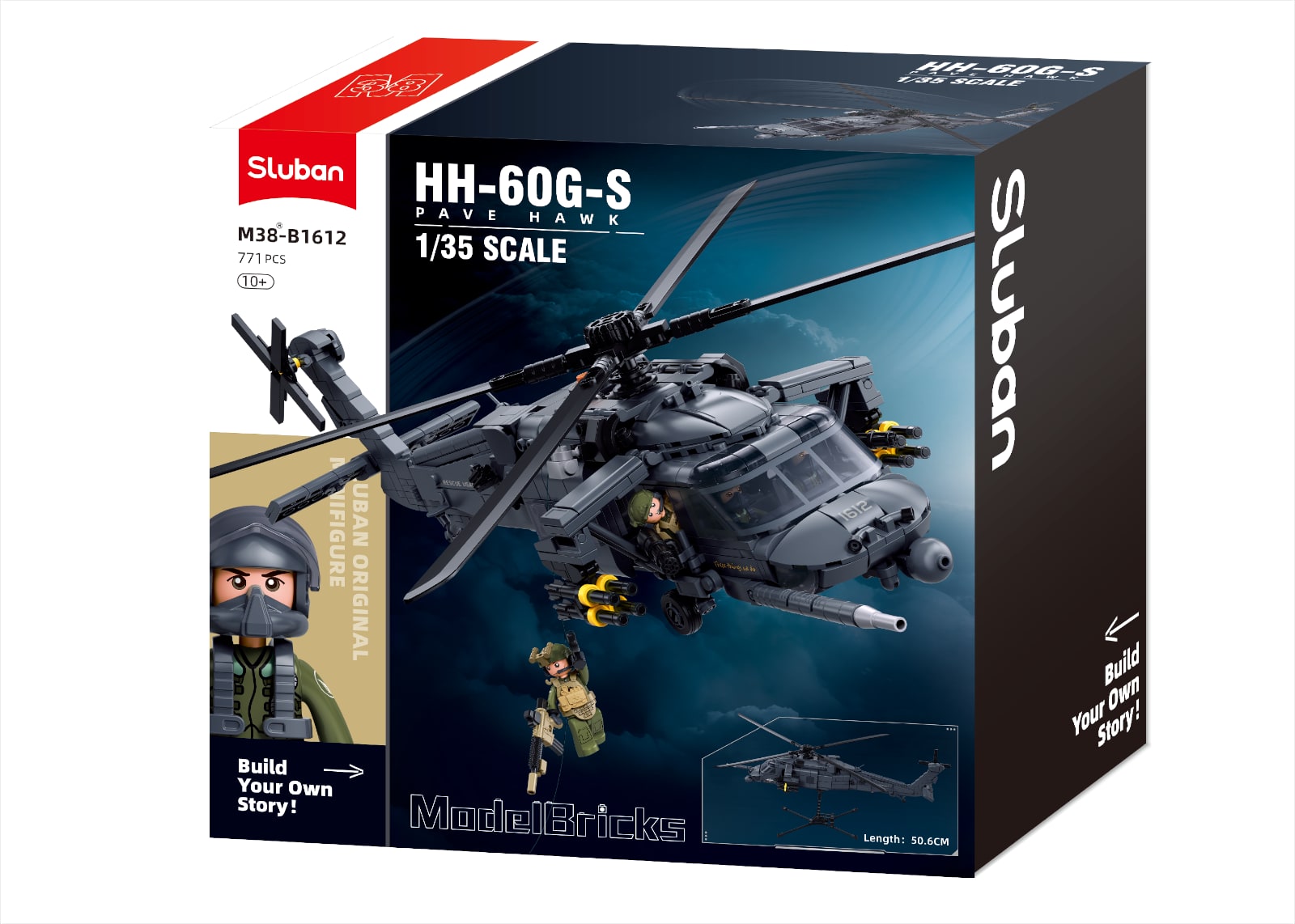 Pave Hawk Helicopter (M38-B1612)