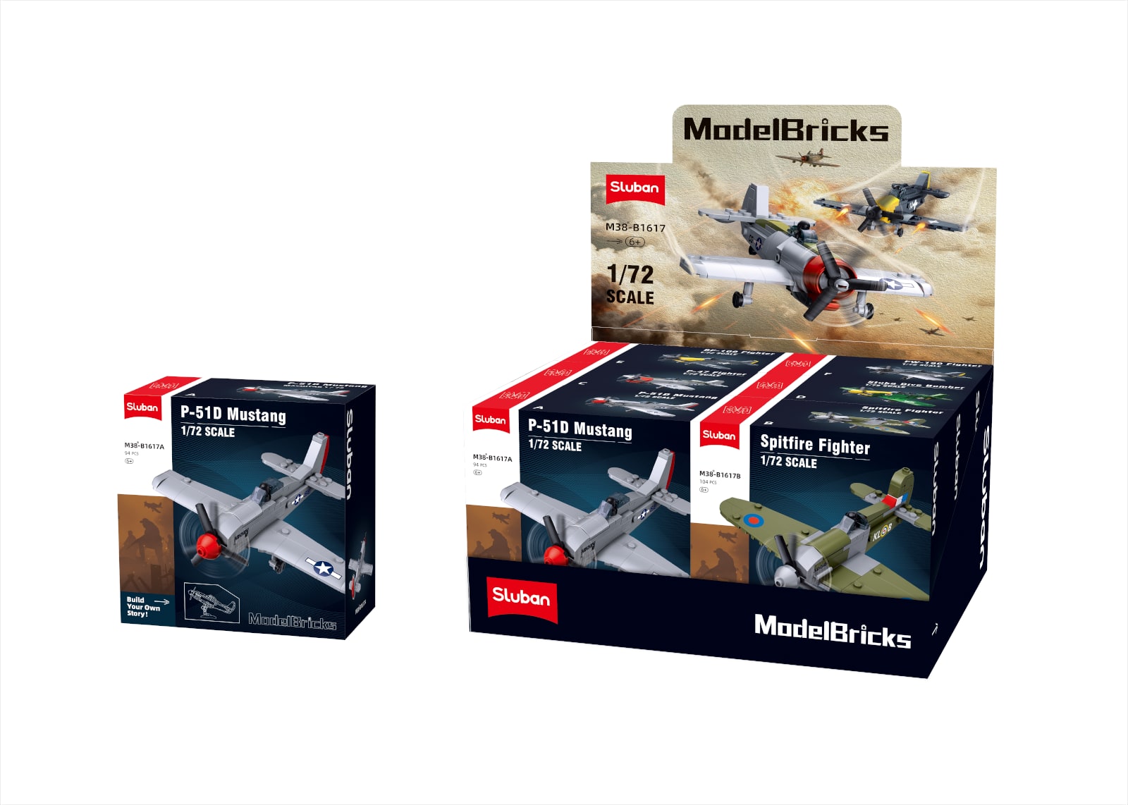WW2 Fighters (M38-B1617)