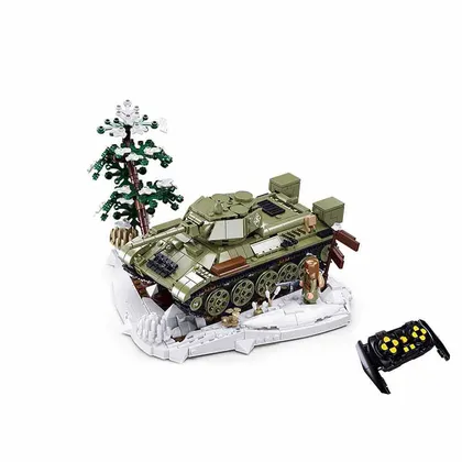 Sluban Military T34 Remote Control Tank (M38-B7072)